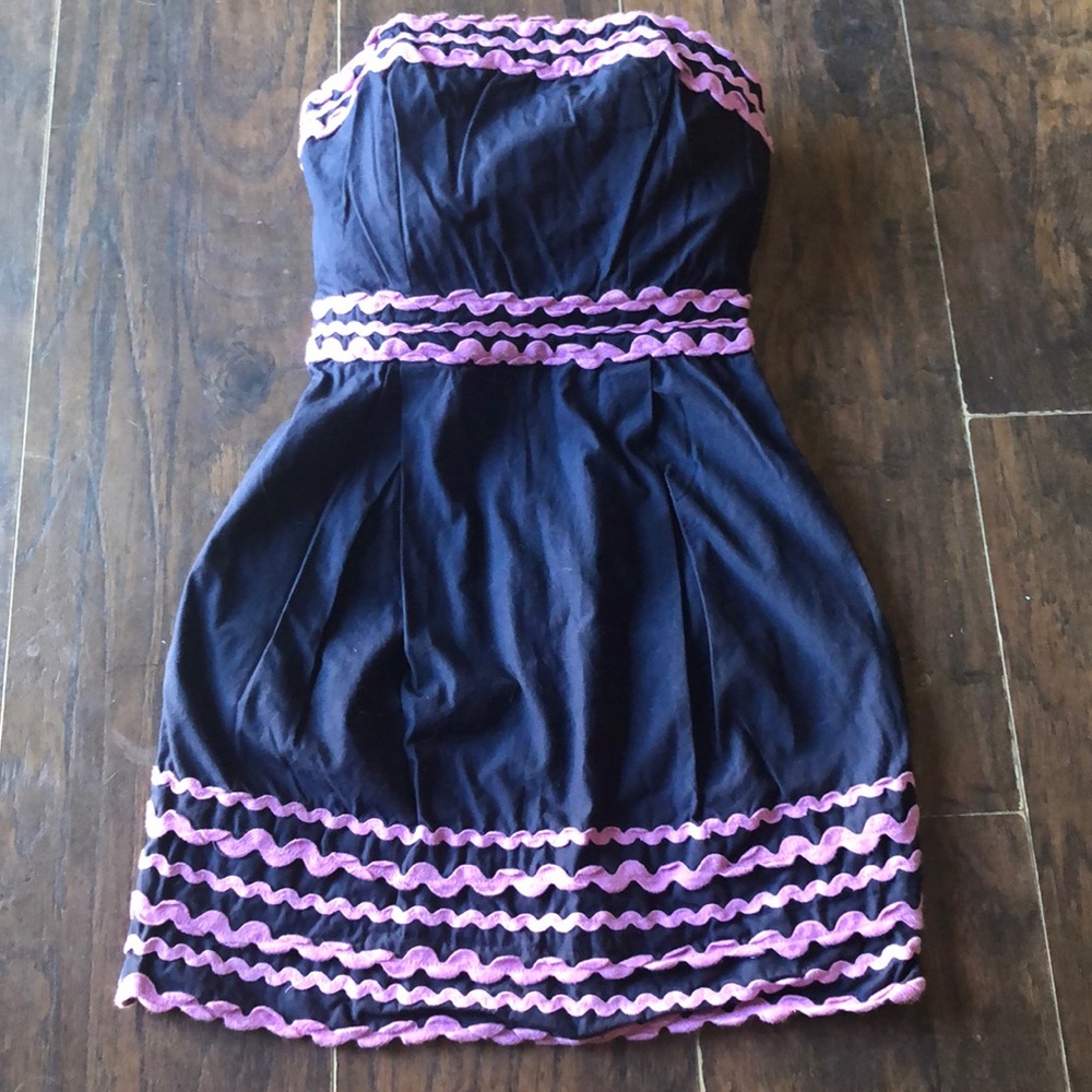 French Connection strapless dress